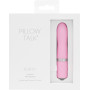 Розкішний вібратор PILLOW TALK - Flirty Pink з кристалом Swarovski, гнучка головка
