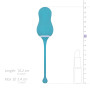 Віброяйце Cala Azul – Elena Vibrating Egg With Remote Control, 10 режимів, пульт ДК
