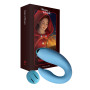 Вібратор для пар FairyGasm PleasureBerry blue, зарядний кейс, пульт ДК