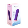 Віброкуля S Pleasures Bullets Twist & Shout Purple, фіолетова, ребриста поверхня, 10 режимів