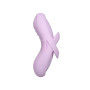 Смарт-вібратор для клітора Svakom Echo 2 Pink Lilac, підігрів до 38 °C, знімна насадка на палець