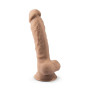 Фалоімітатор SilexD Johnny Flesh (MODEL 1 size 7in), двошаровий, силікон +Silexpan, діаметр 3,8см