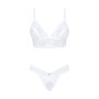 Еротичний комплект Obsessive Heavenlly 2-pcs set XS/S, бюстгальтер і танга