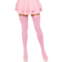 Щільні непрозорі панчохи Leg Avenue Opaque Nylon Thigh Highs Pink, One Size