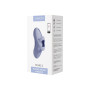 Смарт-вібратор для клітора Svakom Echo 2 Sky Blue, підігрів до 38 °C, знімна насадка на палець