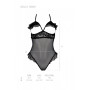 Еротичне боді Passion DOLLY BODY, L/XL, black, з відкритими чашками
