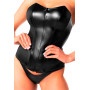 Корсет Noir Handmade F334 Powerwetlook corset - 3XL