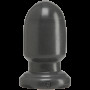 Анальна пробка для фістінгу Doc Johnson American Bombshell - Shell Shock S Gun Metal, діаметр 7,4 см