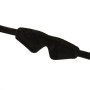 Маска на очі Liebe Seele Boudoir Amor Blindfold Black, щільне прилягання, оксамитовий фініш