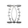 Затискач для вагіни Master Series: Spread 'Em Poker Vagina Clamp with Adjustable Pressure Screws, ши