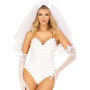 Фата нареченої Leg Avenue Tiered bridal veil O/S Whie