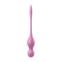 Вагінальні смарт-кульки з вібрацією Satisfyer Love Birds 1 Connect App Pink, 78 г