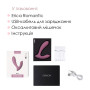Смарт-вібратор у трусики Svakom Erica Romantic Rose, дуже гнучкий, 2 мотори