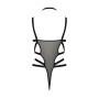 Боді-монокіні Passion Exclusive HAGAR BODY S/M, black