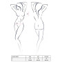 Боді-монокіні Passion Exclusive HAGAR BODY S/M, black