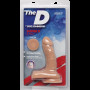 Фалоімітатор Doc Johnson The D - Super D - 6 Inch With Balls - ULTRASKYN - White, діаметр 3,8 см