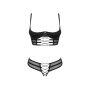 Комплект Obsessive Roxelia 2-pcs crotchless set M/L