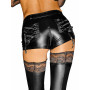 Шортики з мокрим ефектом Noir Handmade F138 Powerwetlook shorts, M