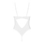 Боді з доступом Obsessive Alissium crotchless teddy, XS/S, ліф з м’якою чашкою, високі трусики