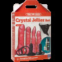 Набір для страпона Doc Johnson Vac-U-Lock Crystal Jellies Set (м'ята упаковка!!!)