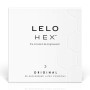 Презервативи LELO HEX Condoms Original 3 Pack (м'ята упаковка!!!)