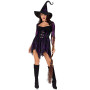 Костюм відьми Leg Avenue Mystical Witch S, сукня, капелюх