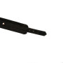 Наручники Liebe Seele Boudoir Amor Wrist Cuffs Black, з’єднувальний ланцюжок на карабінах