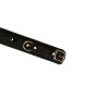 Наручники Liebe Seele Boudoir Amor Wrist Cuffs Black, з’єднувальний ланцюжок на карабінах