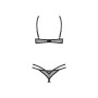 Комплект Obsessive Euridia 2-pcs crotchless set XS/S