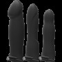 Набір для страпона з вібрацією Doc Johnson Body Extensions - BE Naughty - Black