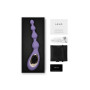 Анальне намисто з вібрацією LELO Soraya Beads Violet Dusk, різний діаметр намистин, 8 режимів