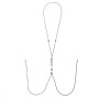 Прикраса для сосків Art of Sex - Nipple Clamps Arrow, колір гранатовий
