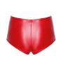 Шорти Noir Handmade F356 Red powerwetlook shorts - L