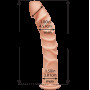 Фалоімітатор Doc Johnson The D - Ragin D - 10 Inch Without Balls - ULTRASKYN, діаметр 3,8 см