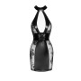 Сукня Noir Handmade F238 Short tulle dress with powerwetlook inserts, XXL