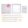 Перлинні наручники та поножі LOCKINK Pearl Handcuffs & Anklecuffs