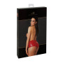 Шорти Noir Handmade F356 Red powerwetlook shorts - M