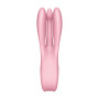 Кліторальний вібратор Satisfyer Threesome 1 Pink з трьома гнучкими пальчиками