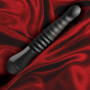 Пульсатор Blush Temptasia – Lazarus Thrusting Dildo – Black, ребристий стовбур, 3 швидкості