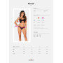 Комплект Obsessive Roxelia 2-pcs set XL/2XL