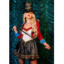 Костюм дресирувальниці Leg Avenue Ringmaster Costume S, сукня, капелюх
