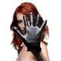 Рукавичка з різними текстурами Master Series Pleasure Poker Textured Glove