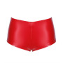 Шорти Noir Handmade F356 Red powerwetlook shorts - S